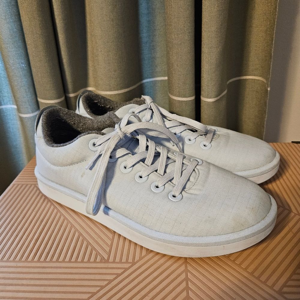 Allbirds Sneakers Wool Piper Woven Blue Hush Clarity Sole Casual Neutral Comfy